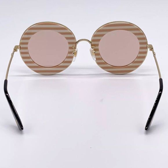 Sale! New Gucci Women's 44mm Nude Gold Sunglasses! - Picture 6 of 8